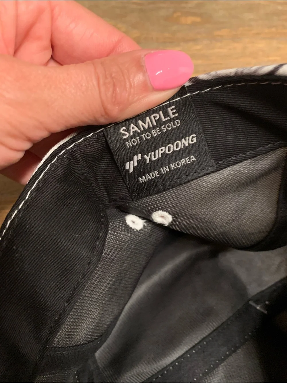 New Stussy White Chain Cap Baseball Yupoong Sample